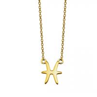 JWLS4U | Zodiac Sign Necklaces Gold 10